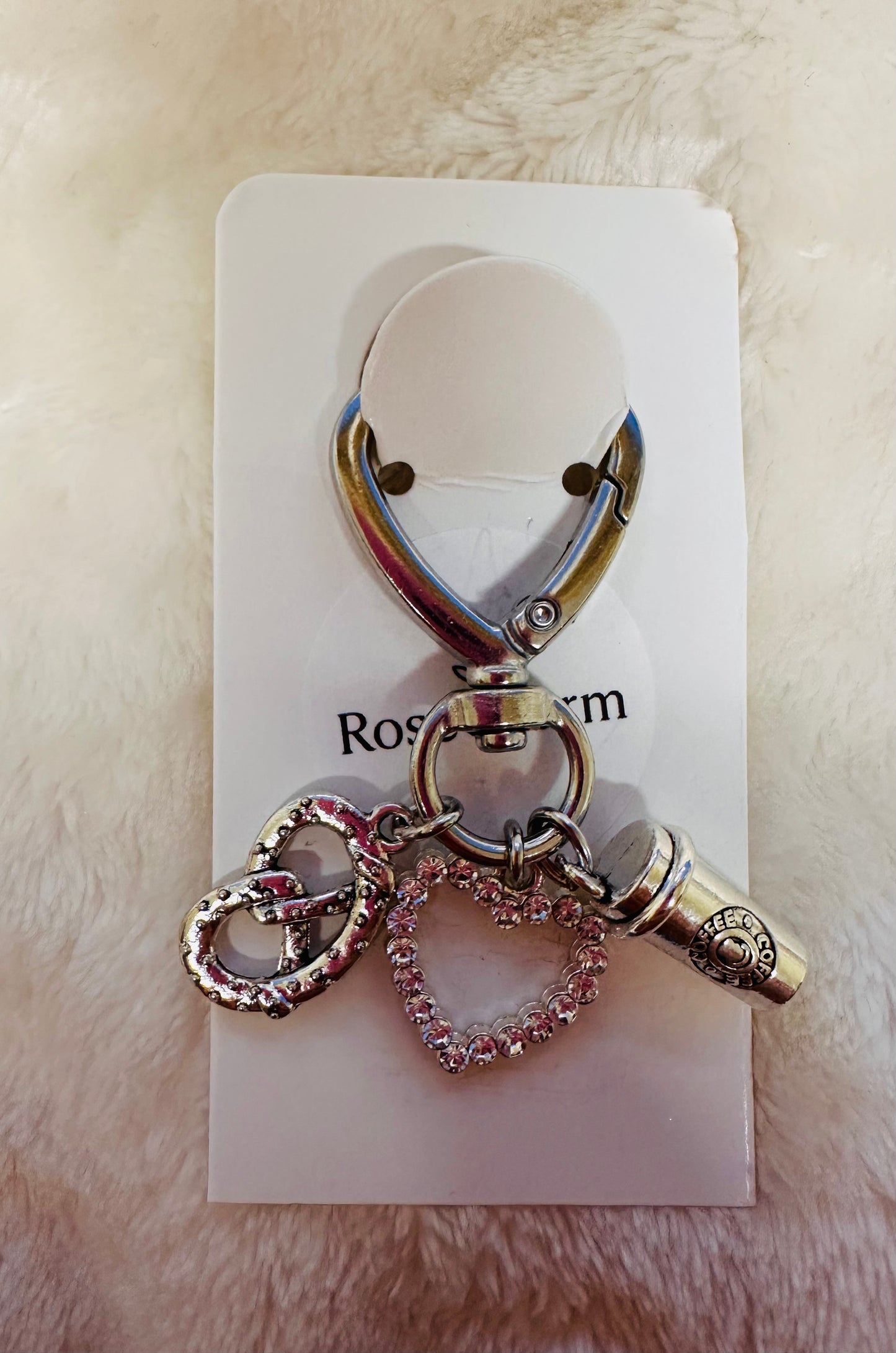 Coffee lovers bag charm