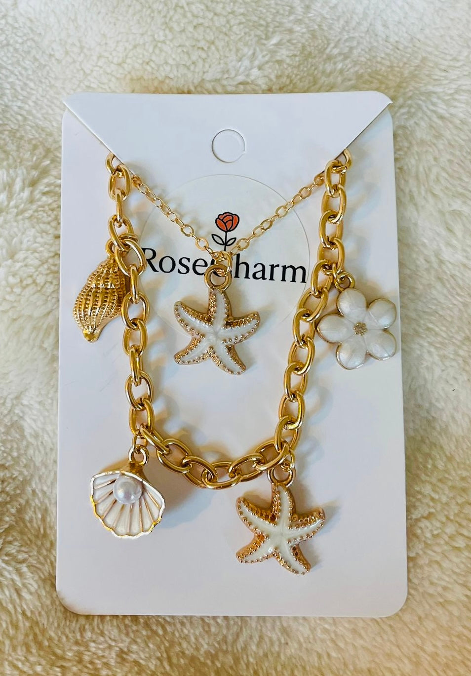 *White ocean charm bundle*