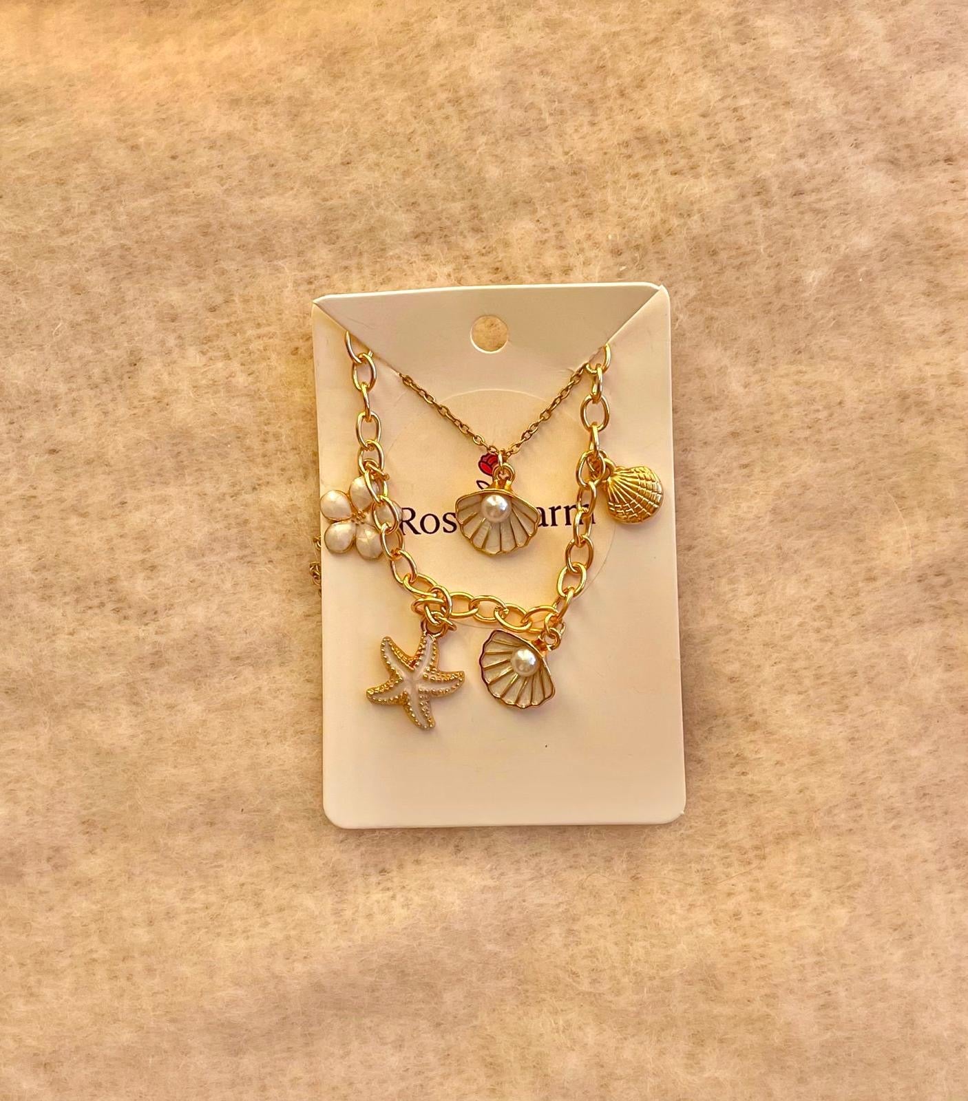 *sweet white pearl charm bundle
