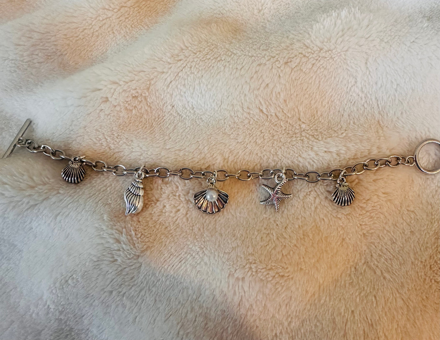 *sweet silver sea charm bundle