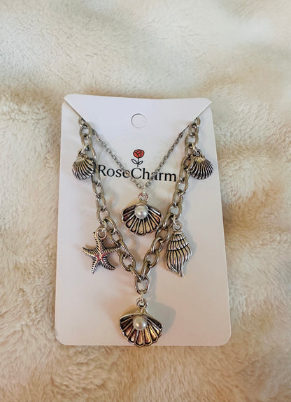 *sweet silver sea charm bundle