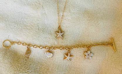 *White ocean charm bundle*
