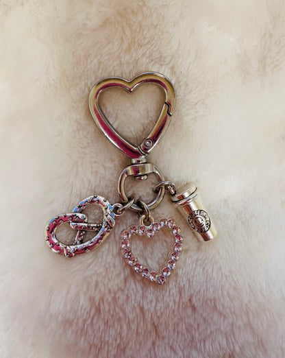 Coffee lovers bag charm